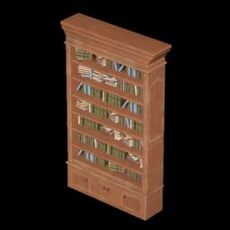Antique Bookshelf database item