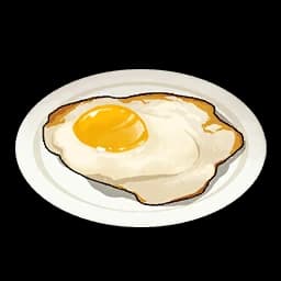 Fried Egg Palworld item database entry