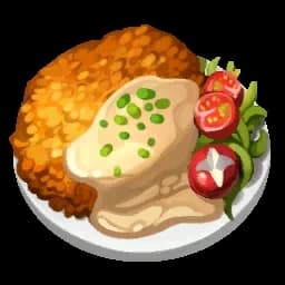 Fried Kelpsea Palworld item database entry