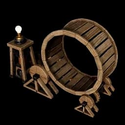 Human-Powered Generator Palworld item database entry
