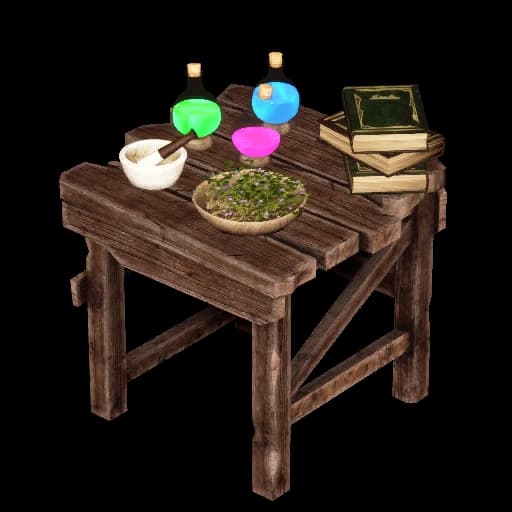 Medieval Medicine Workbench Palworld item database entry