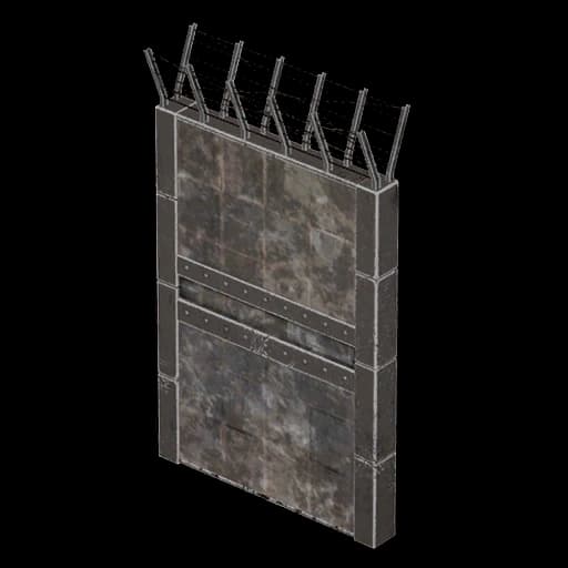 Metal Defensive Wall Palworld item database entry