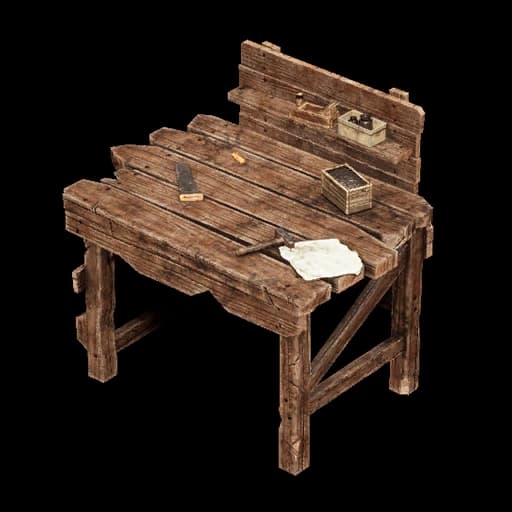 Primitive Workbench Palworld item database entry