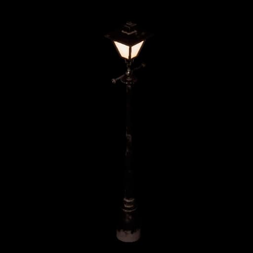 Retro Street Lamp Palworld item database entry