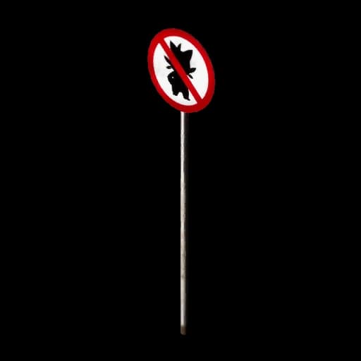 Road Sign Set Palworld item database entry