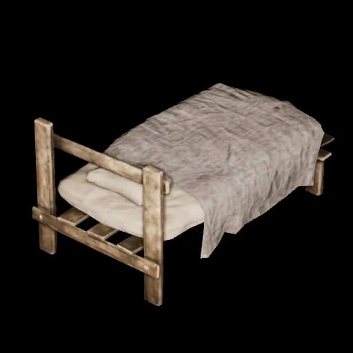 Shoddy Bed Palworld item database entry
