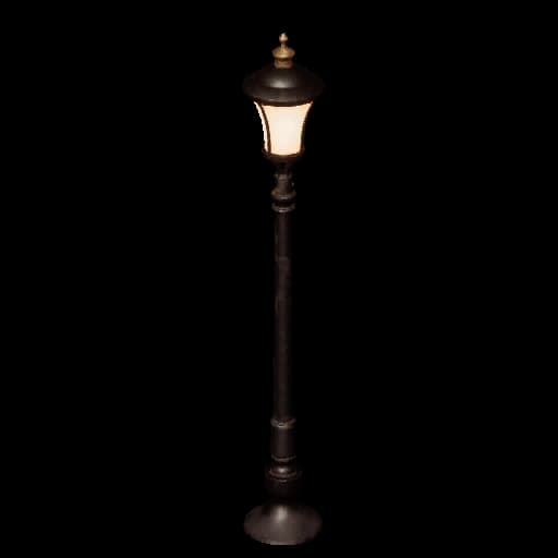 Simple Street Lamp Palworld item database entry