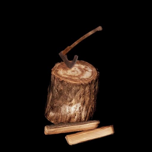 Stump and Axe Palworld item database entry