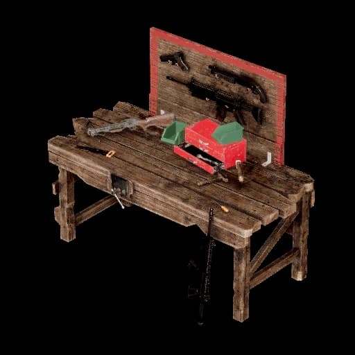 Weapon Workbench Palworld item database entry
