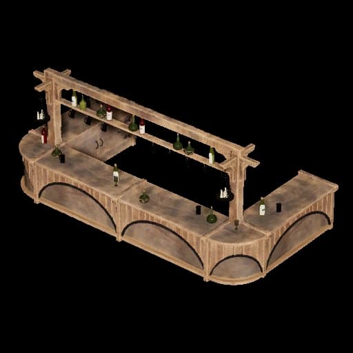 Wooden Tavern Furniture Set Palworld item database entry
